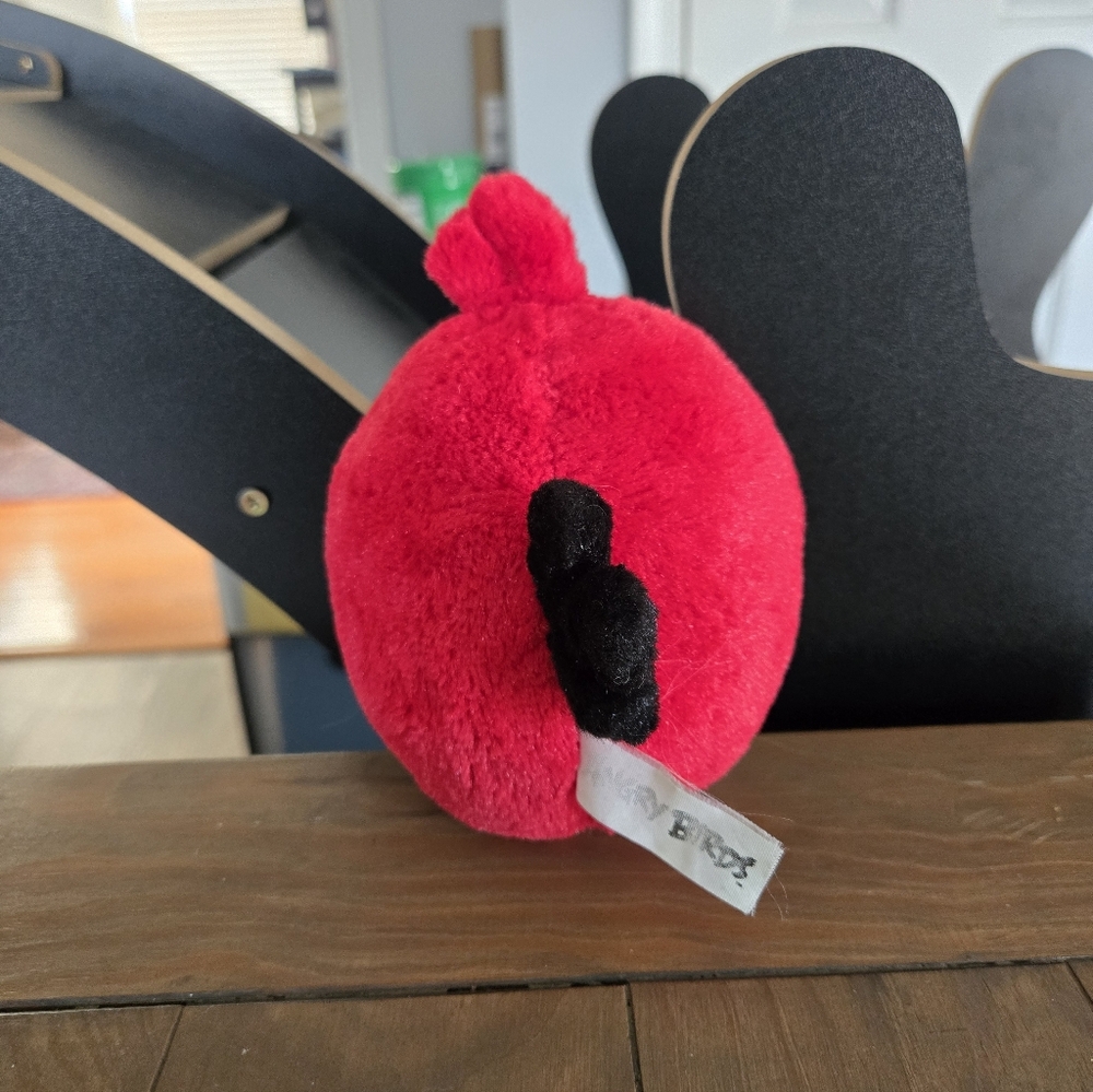 Red Angry Bird Plush Toy - Picture 3 of 7